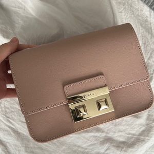 Furla Mini Bella pink bag